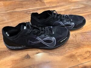 Nfinity alpha eclipse cheerleading shoes in black womens size 9.5.
